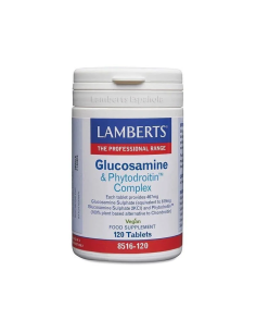 Pack 2 Uds Glucosamina y Fitodroitina Lamberts 120 Tabs