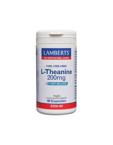 Pack 5 L-Teanina 200 mg 60 cápsulas Lamberts oferta