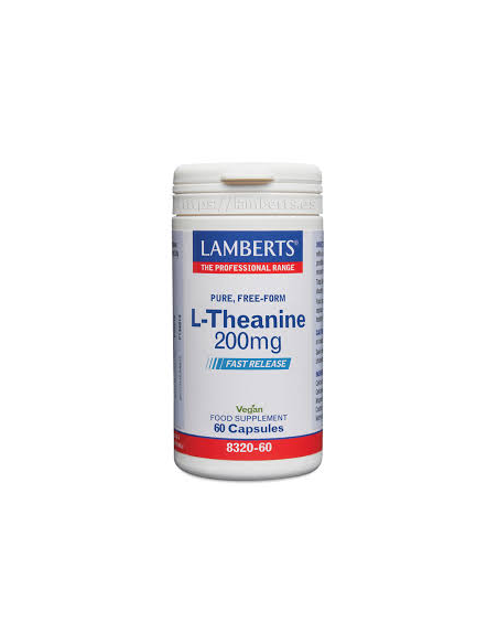 Pack 5 Uds. L-Teanina 200 mg de Lamberts