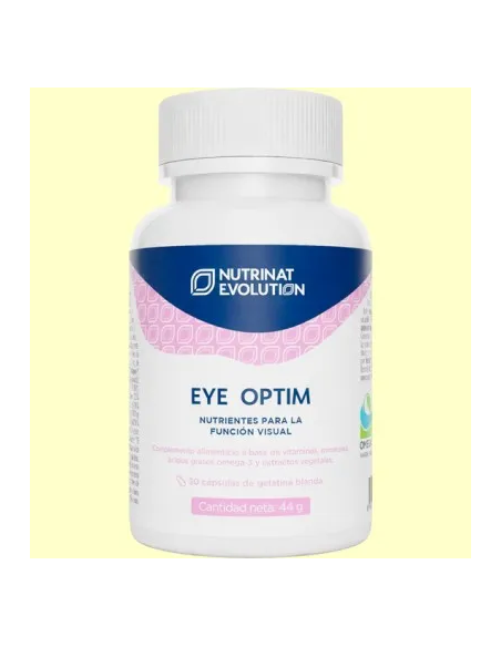 Eye Optim 30 Caps Nutrinat Evolution  Cuidado Visual Efectivo