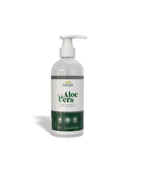 Gel De Aloe Vera Con Camomila Y Ácido Hialuronico 500Ml de Sotya