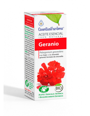 Aceite Esencial Geranio Rosat Bourbon 30 ml - Esential Aroms