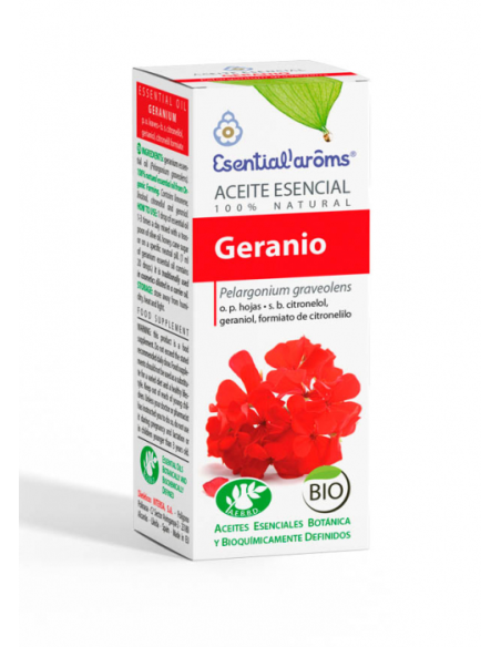 Aceite Esencial Geranio Rosat Bourbon 30 ml - Esential Aroms