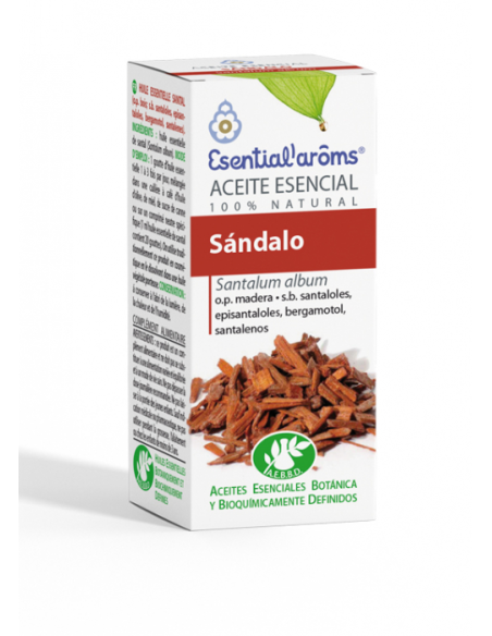 Aceite Esencial Sándalo 30 ml - Esential Aroms Puro y Natural