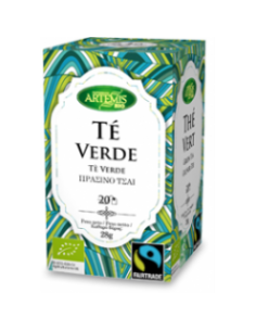 Pack 8 Uds. Té Verde Bio 28 g  de Artemis Bio