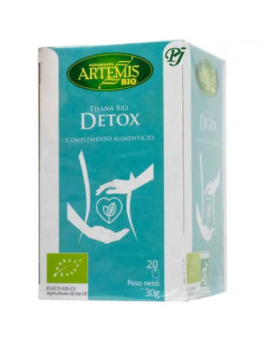Pack 8 Uds. Tisana Detox Bio 30 g  de Artemis Bio