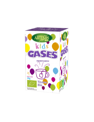 Pack 10 Uds. Kids Gases Bio 30 g  de Artemis Bio