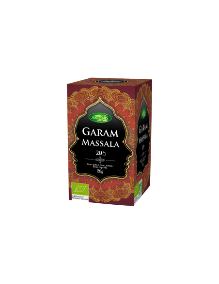 Pack 8 Uds. Infusión Garam Massala Bio 28 g  de Artemis Bio