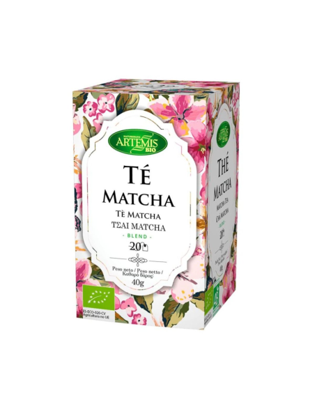 Pack 8 Uds Té Matcha Blend Bio 40g Artemis Bio Natural