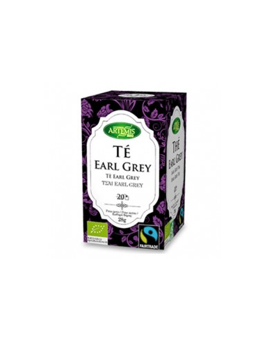 Pack 8 Uds Té Earl Grey Bio Artemis Bio 28 g Natural