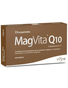 Pack 2 uds MagVita Q10 15 comprimidos de Vitae