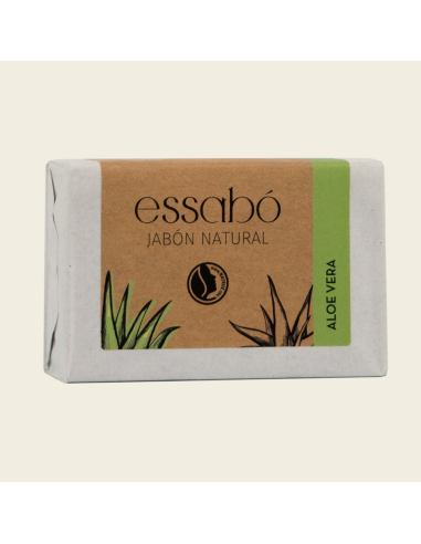Jabón Natural Aloe Vera Essabo 100g  Cuidado Suave y Fresco