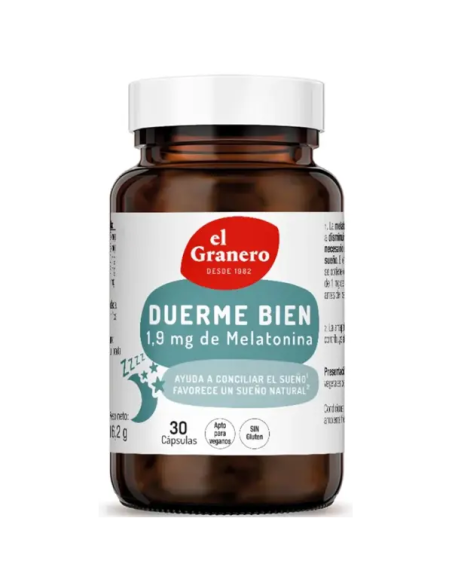 Duerme Bien: 30 cápsulas para un descanso natural y efectivo