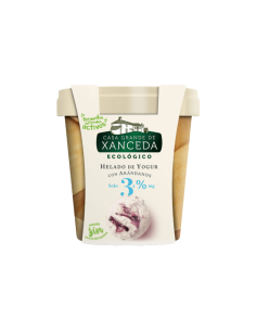 Helado Yogur Arándanos Bio 500 ml | Casa Xanceda Natural