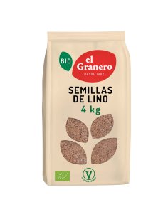 Semillas de Lino Bio 4 kg | El Granero Integral Natural