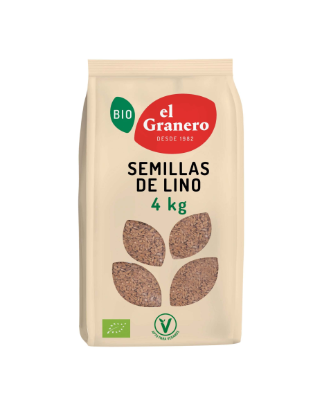 Semillas de Lino Bio 4 kg | El Granero Integral Natural