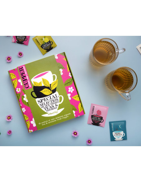 Caja Regalo Infusiones y Tés Bio Cupper  78 Bolsas Saludables
