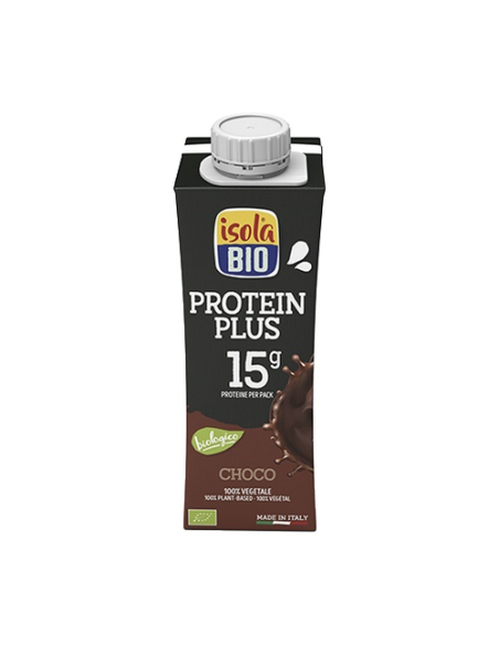 Bebida Vegetal Protein Plus Chocolate Bio 250 ml Isola Bio