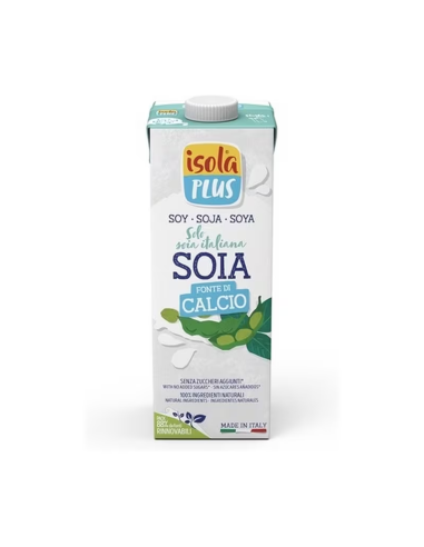 Bebida Vegetal de Soja con Calcio Isola Plus 1L Saludable