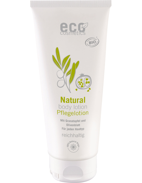 Loción Nutritiva Eco Cosmetics 200ml Aceite de Oliva y Granada
