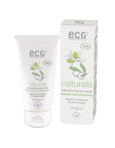 Crema Facial Intensiva Argán 50ml | Hidratación Natural Eco Cosmetics