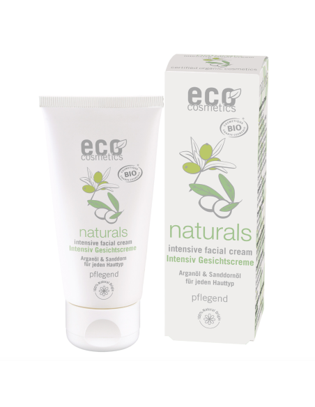 Crema Facial Intensiva Argán 50ml | Hidratación Natural Eco Cosmetics