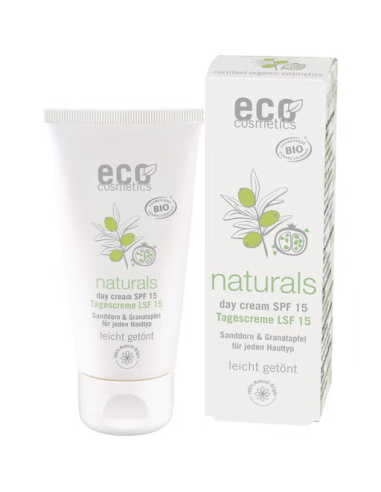 Crema Facial Color FPS15 Eco Cosmetics 50ml  Protección Natural