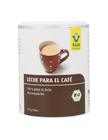 Leche en polvo bio Raab Vitalfood 125g  Natural y saludable