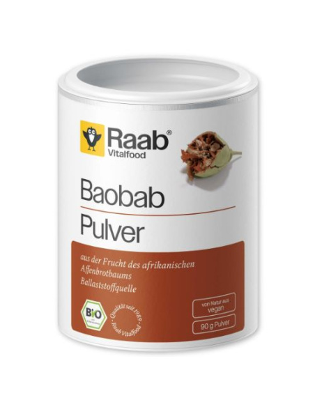 Baobab Polvo Bio 90g Raab Vitalfood  Nutrición Natural
