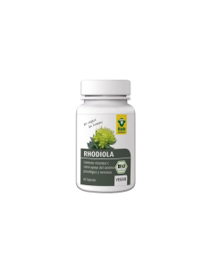 Rhodiola 550mg 60 cápsulas Raab Vitalfood  Energía natural