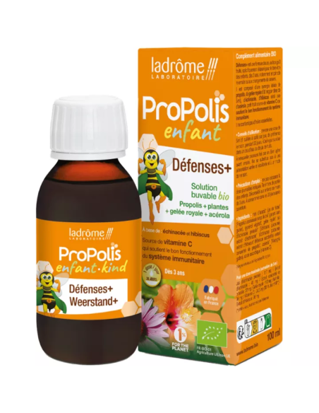 Jarabe de Própolis para Niños Ladrome 100ml  Defensa y Vitalidad