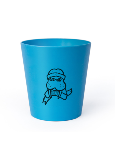 Vaso bioplástico azul para niños  La Morsa Hydrophil