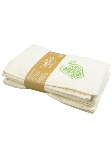 Paños de cocina ecológicos de algodón Naiked 2 unidades