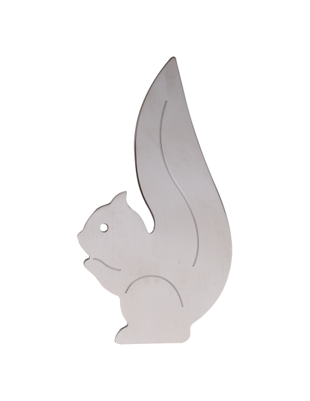 Cascanueces ardilla, acero inoxidable, 9cm** de Redecker