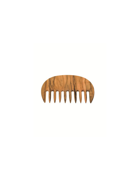 Peine Afro de Madera de Olivo 10.5 cm Redecker Natural