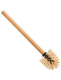 Cepillo WC madera haya 37cm con limpia bordes PENC Redecker