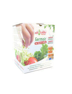 Germinador de terracota Ah! Table, 3 plantas, ø16cm, 21cm