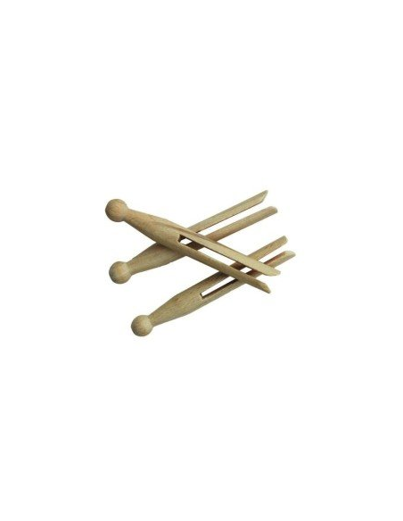 Pinzas de ropa Onlywood 25 unidades Ecodis resistentes