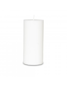 Velas blancas de estearina Eco Blue 12 unidades calidad