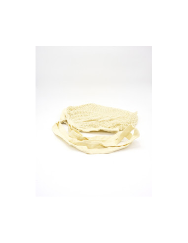 Bolsa de algodón GOTS cruda con asas largas ecológica