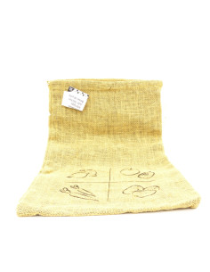 Bolsa de yute S 25x25cm para verduras Ah! Table