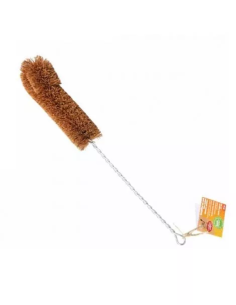 Cepillo botella coco 25cm Ecodis  Limpieza ecológica eficaz