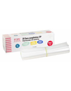 Bolsas bioplástico con zip Ah! Table 20 uds 18x25 cm