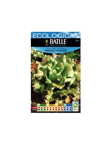 Semillas Lechuga Maravilla de Verano Batlle  Cultiva Fácil
