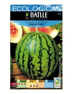 Semillas Sandía Crimson Sweet Batlle  Calidad y Sabor Garantizados