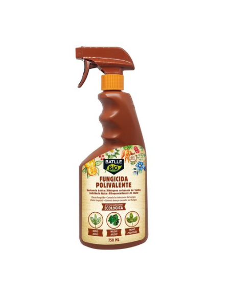 Fungicida Polivalente Eco Batlle 750ml Spray Efectivo