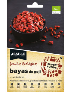 Semillas Super Foods Baya de Goji Eco Batlle  Salud Natural