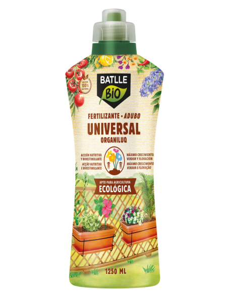 Fertilizante Universal BatlleBio 1250m  Nutrición Eficaz