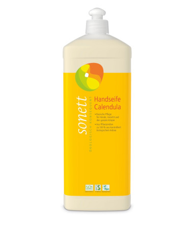 Jabón de manos caléndula Sonett 120ml  Suavidad natural