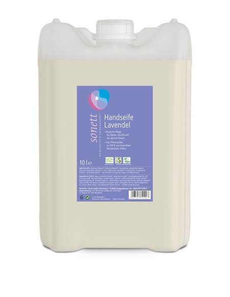 Jabón de manos lavanda Sonett 10L  Limpieza natural eficaz